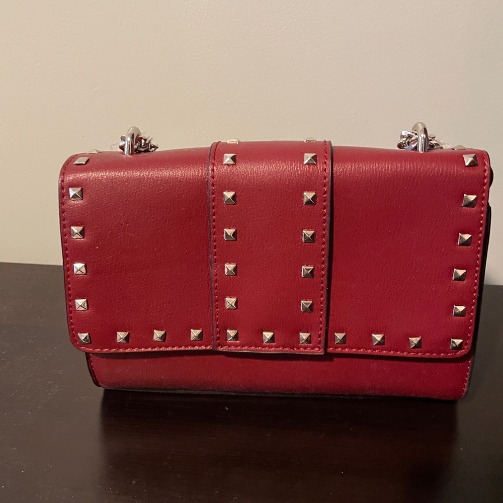 Red Purse with dual straps